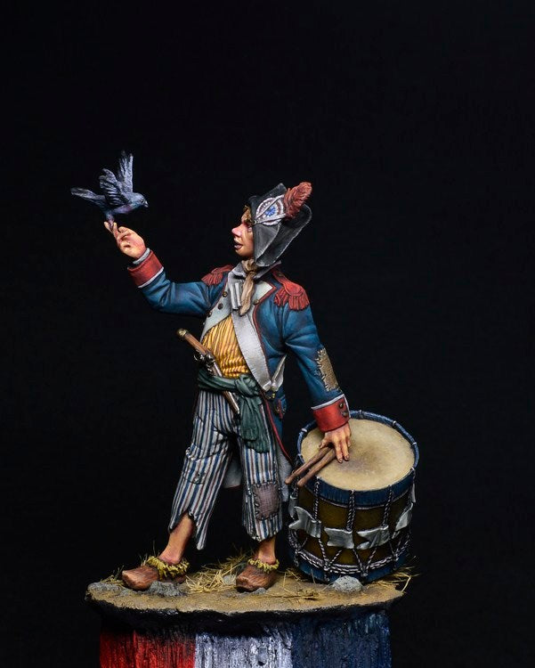 Young Drummer, French Revolution - 75mm