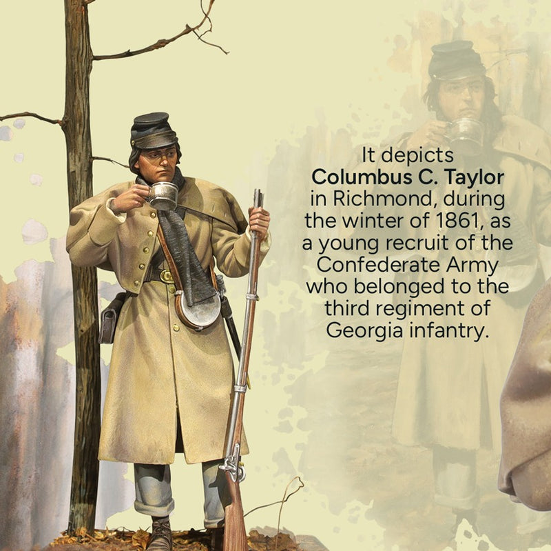 Private 3rd Georgia Infantry, 1862