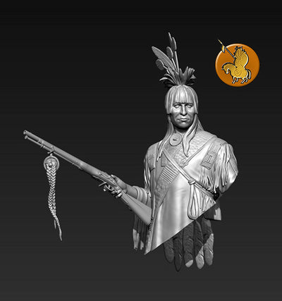 Iron Horn Blackfoot (Bust)