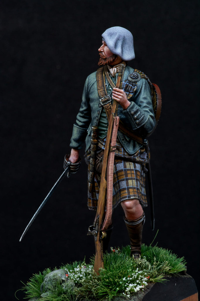 Man of the Scottish Clan,  S. XVIII  -75mm
