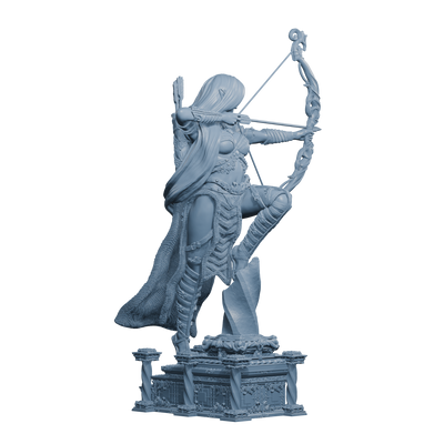 Aloe, High Elf Warrior - 150mm - 3D Print