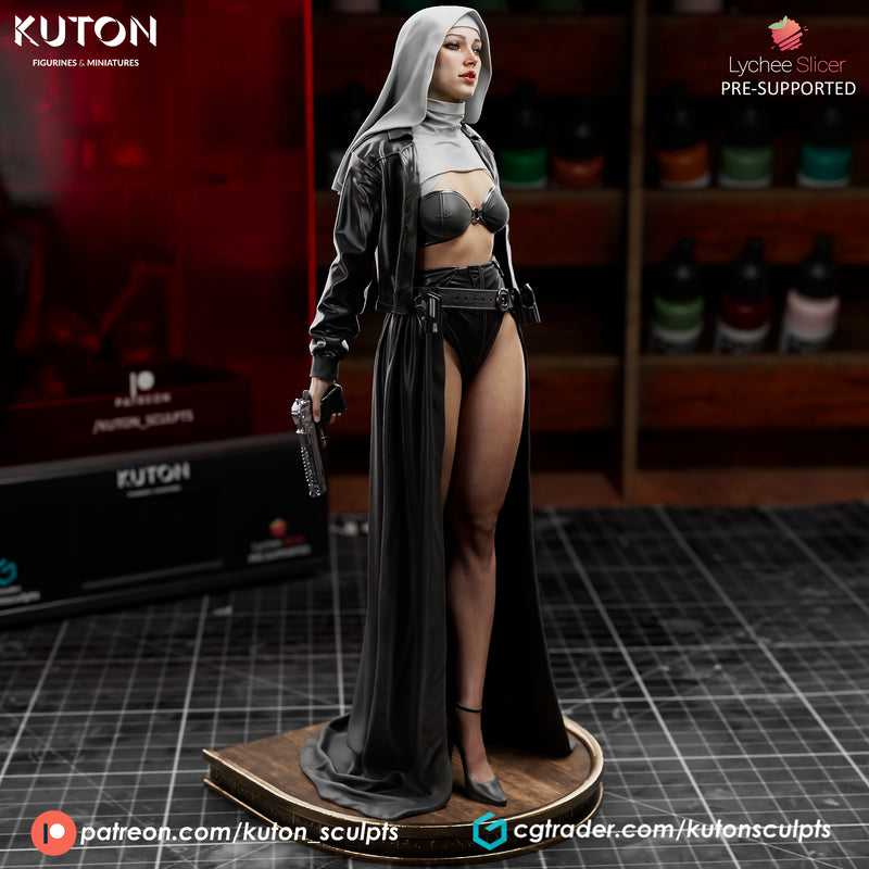 Warrior Nun - 3D Print