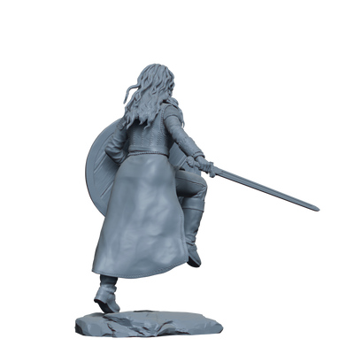 Lagertha the Shieldmaiden - 3D Print