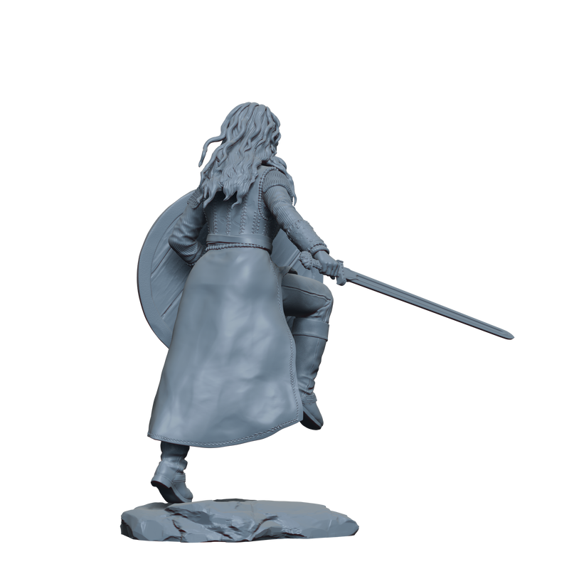 Lagertha the Shieldmaiden - 3D Print