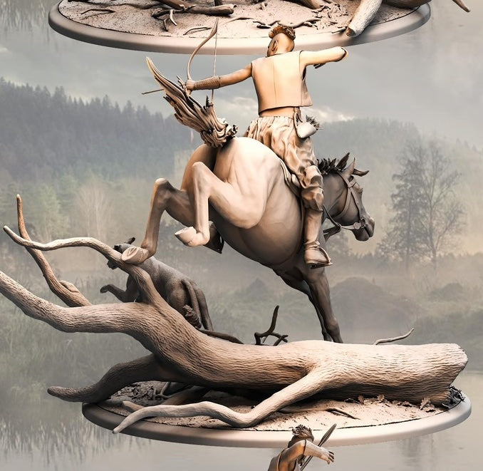 Cossack on the Hunt - 3D Print