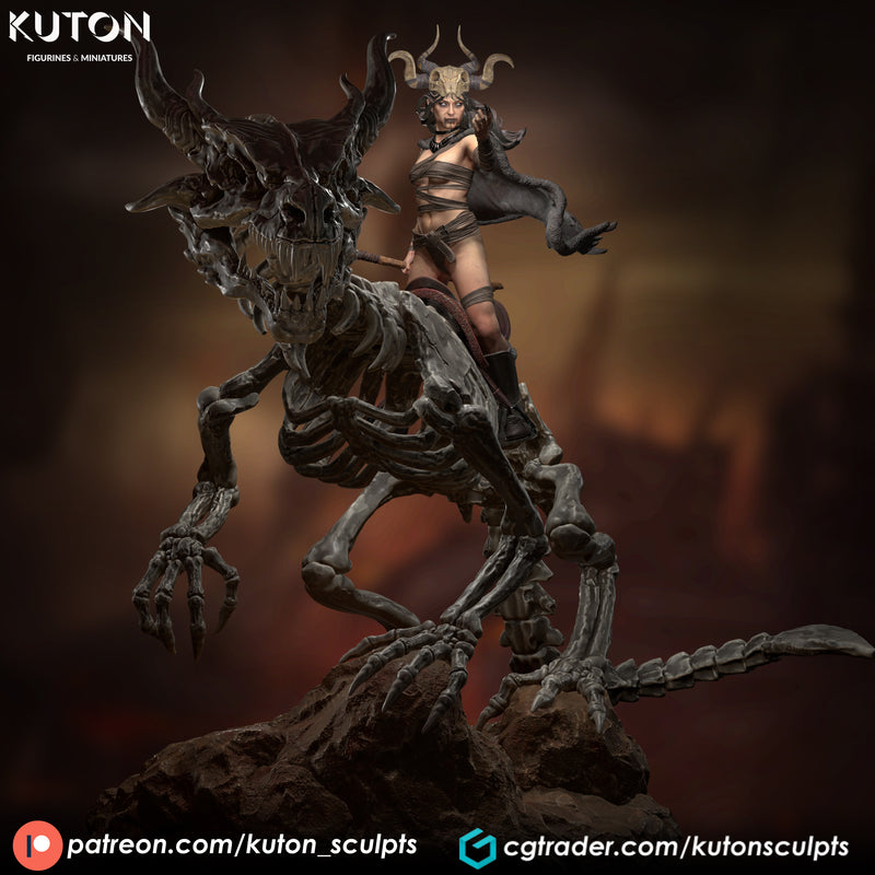 Zaya, Death Bringer - 3D Print