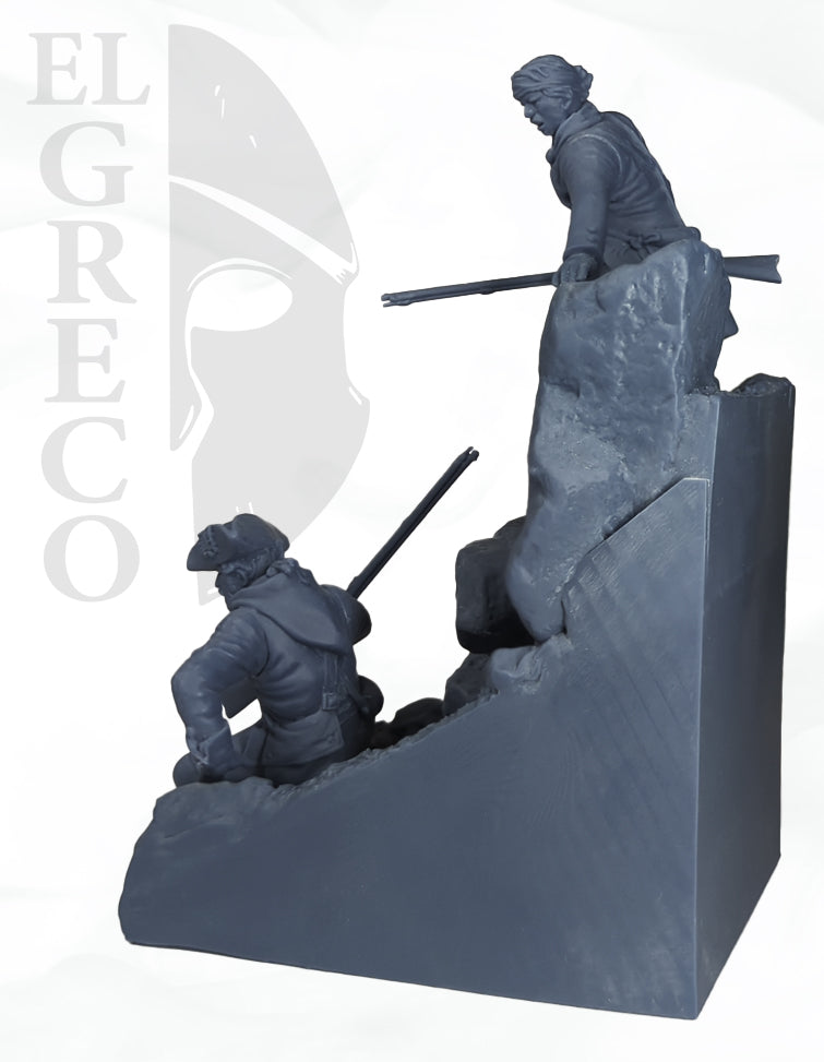 The Scouts, 1763 - 75mm - 3D Print