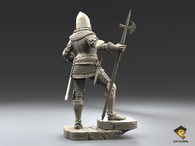 Medieval Knight, XIV Century (75mm)