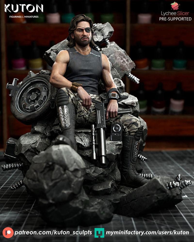 Snake Plissken - 3D Print
