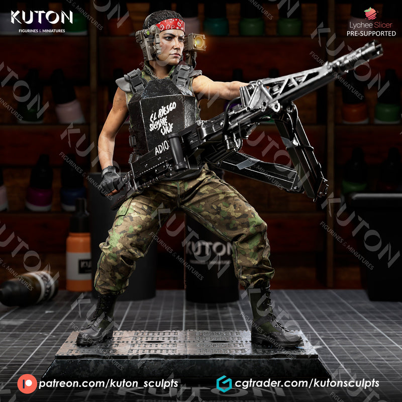 Private Vasquez - 3D Print