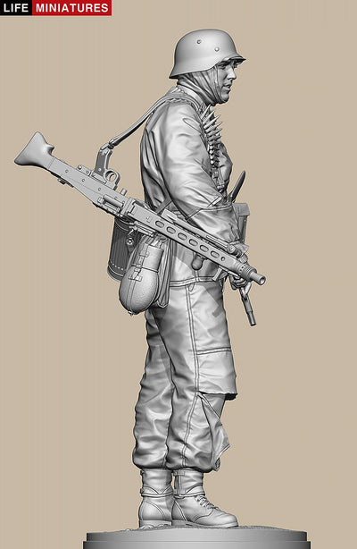 Ambush at Poteau, MG 42 gunner of KG Hansen (1/16 scale full size)