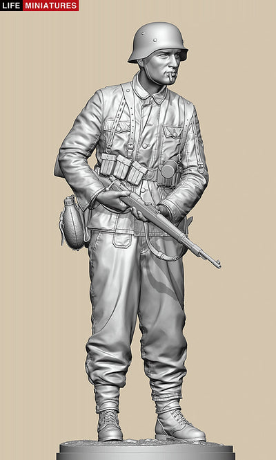 Ambush at Poteau 'SS Panzergrenadier, KG Hansen' (1/16 full size)