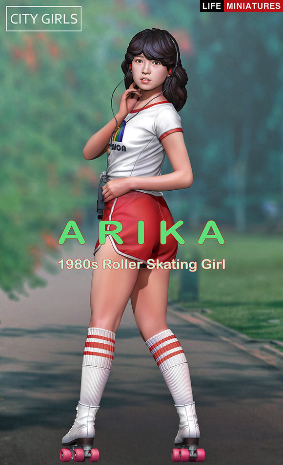 Arika, 1980s Roller Skating Girl (1/12 scale)