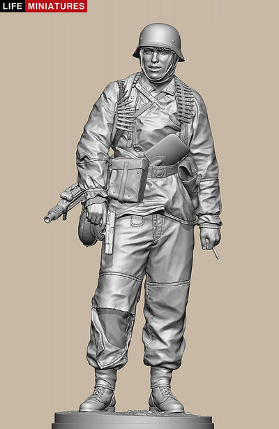 Ambush at Poteau, MG 42 gunner of KG Hansen (1/16 scale full size)