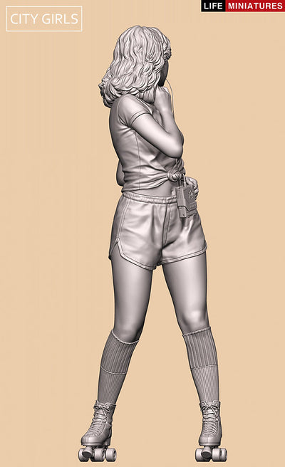 Arika, 1980s Roller Skating Girl (1/12 scale)