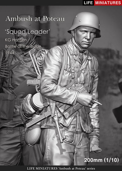 Ambush at Poteau 'Squad Leader' KG Hansen 200mm (1/10 scale) full size