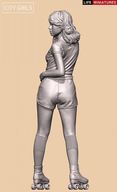 Arika, 1980s Roller Skating Girl (1/12 scale)