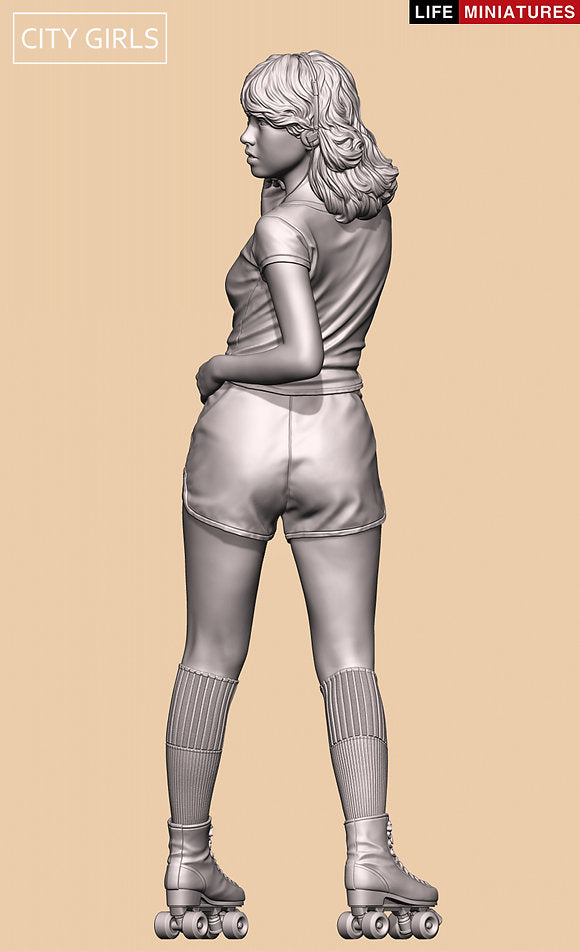Arika, 1980s Roller Skating Girl (1/12 scale)