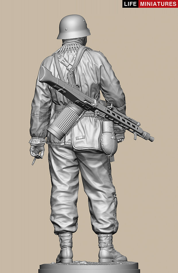 Ambush at Poteau, MG 42 gunner of KG Hansen (1/35 scale full size ...