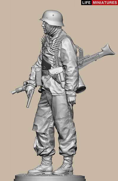Ambush at Poteau, MG 42 gunner of KG Hansen (1/16 scale full size)