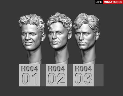 Bare Heads Set No.1 (1/35 scale)