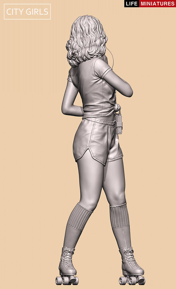 Arika, 1980s Roller Skating Girl (1/12 scale)