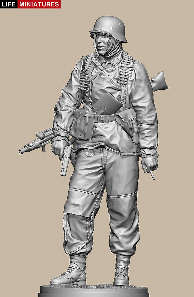 Ambush at Poteau, MG 42 gunner of KG Hansen (1/16 scale full size)