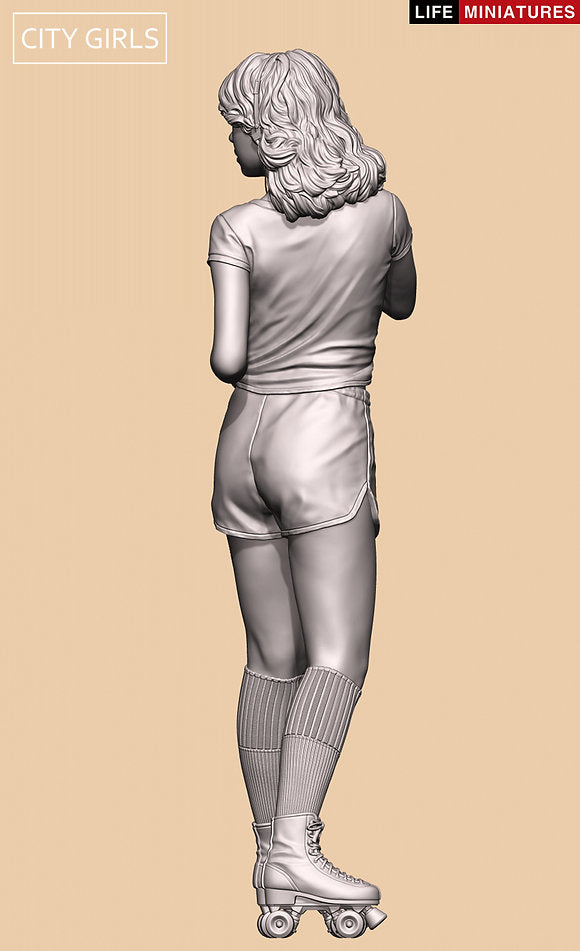 Arika, 1980s Roller Skating Girl (1/12 scale)