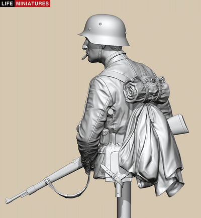 Ambush at Poteau 'SS Panzergrenadier, KG Hansen' (bust version)