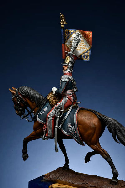 Dominik Zawidzki, Eagle Bearer of the 1st Polish Lancer Rgt.
