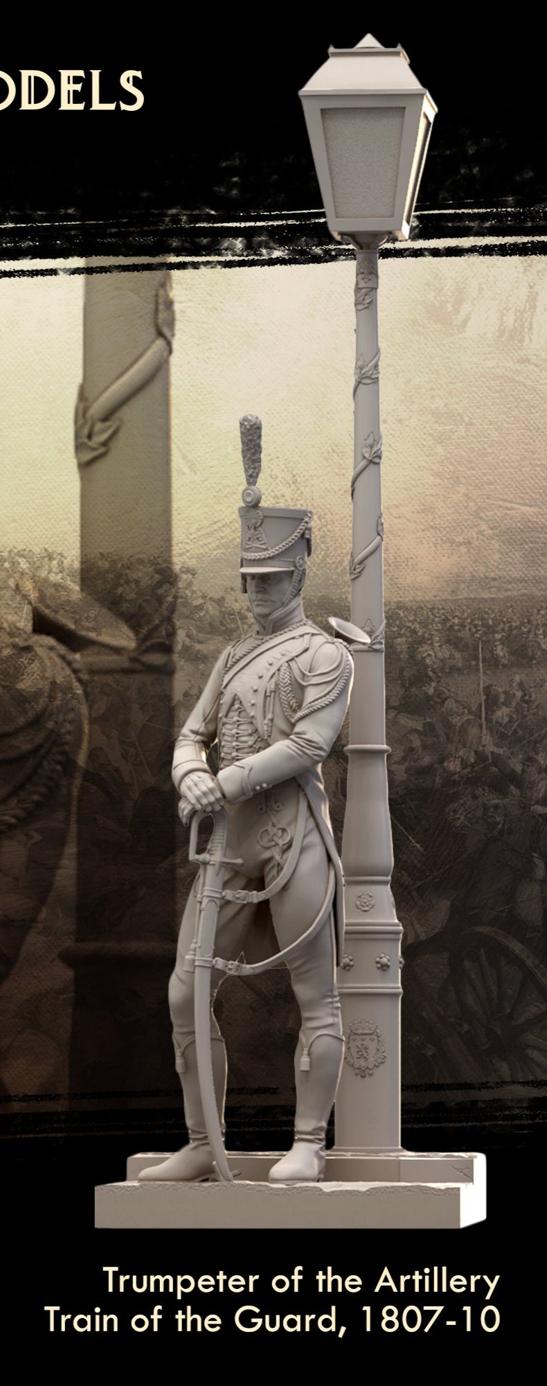 Trumpeter of the Artillery, Train of the Guard, 1807-10