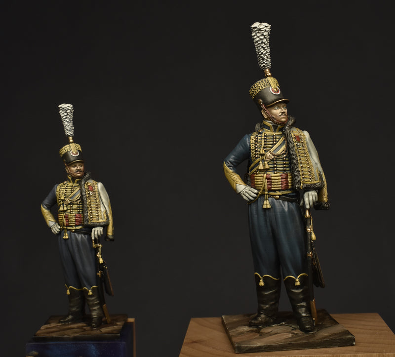 Charles Claude Meuziau, 5th Hussar, 1809 (54mm)