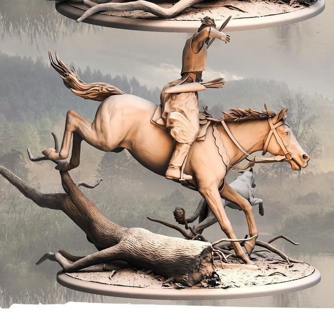Cossack on the Hunt - 3D Print