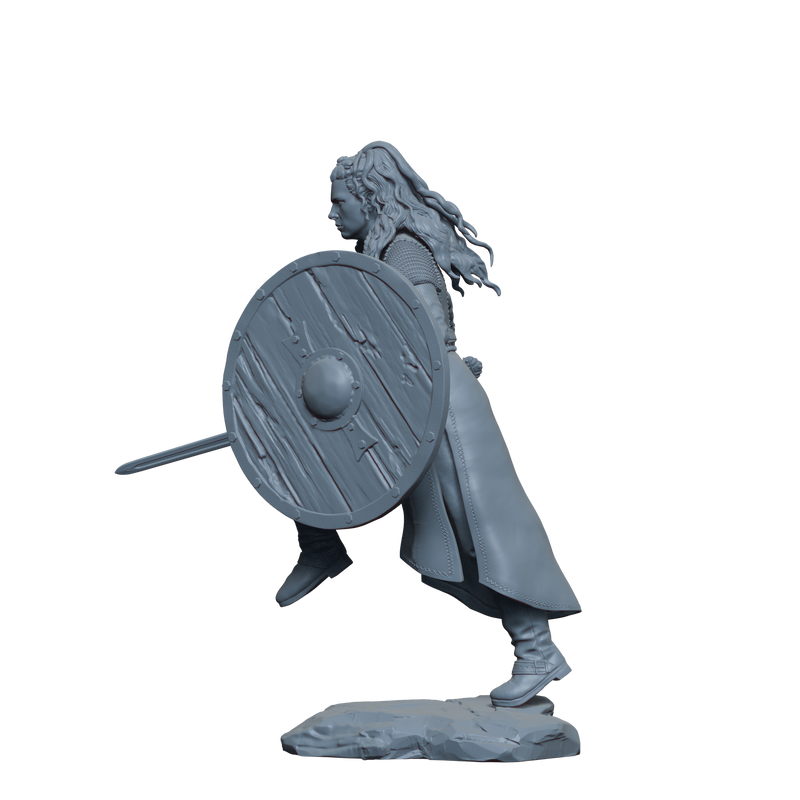 Lagertha the Shieldmaiden - 3D Print