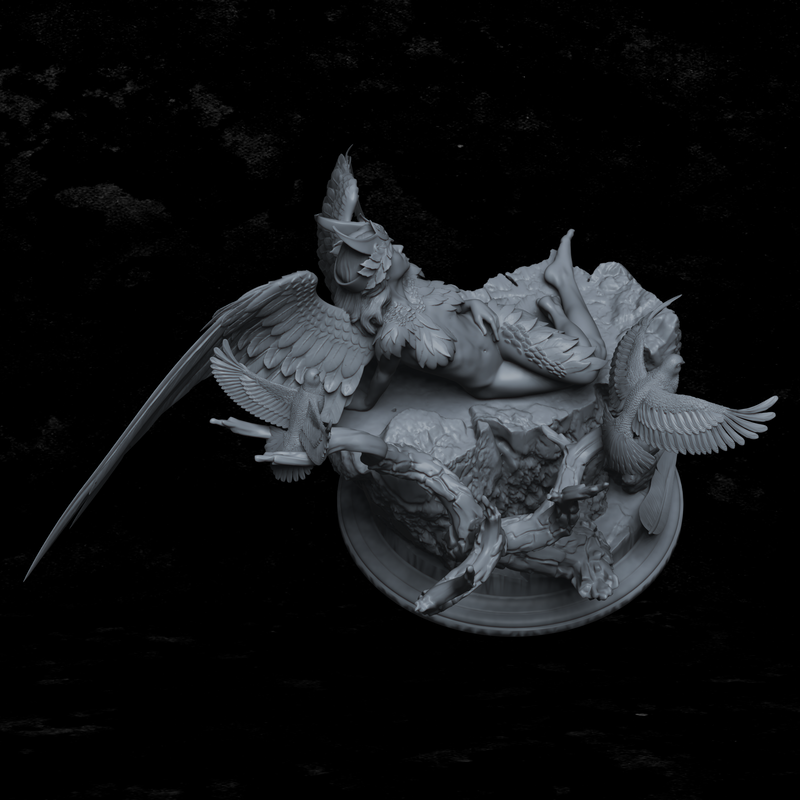 Vayra, Wind Queen - 3D Print