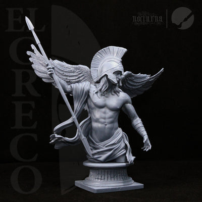 Apollo Bust - Winged - 3D Print