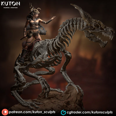 Zaya, Death Bringer - 3D Print