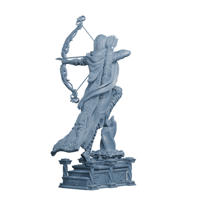 Aloe, High Elf Warrior - 150mm - 3D Print