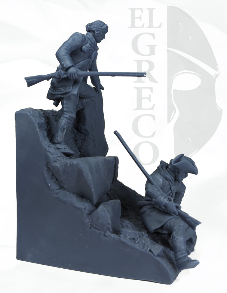 The Scouts, 1763 - 54mm - 3D Print