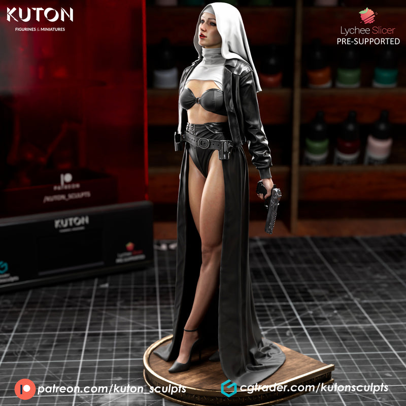Warrior Nun - 3D Print