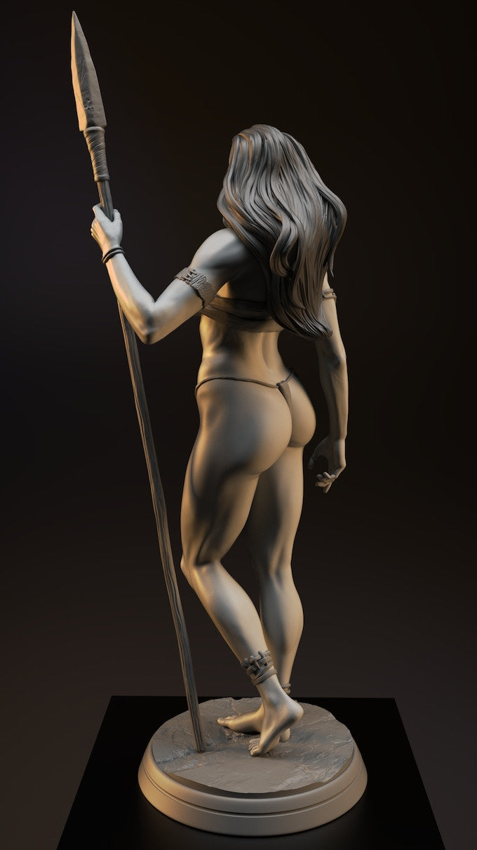 Eloe the huntress - 75mm - 3D Print