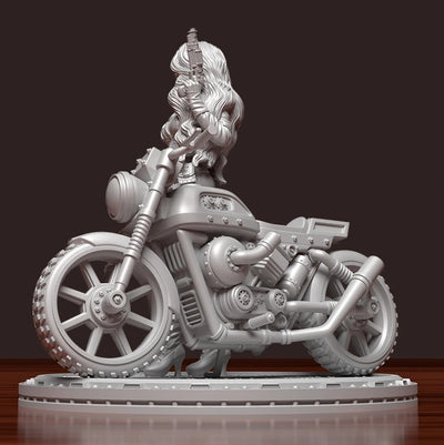 The Steam Rider - 3D Print