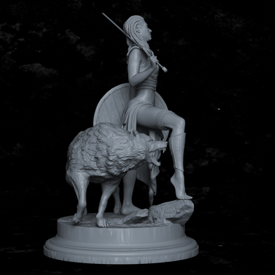 Eirlys, Princess of the North - 3D Print