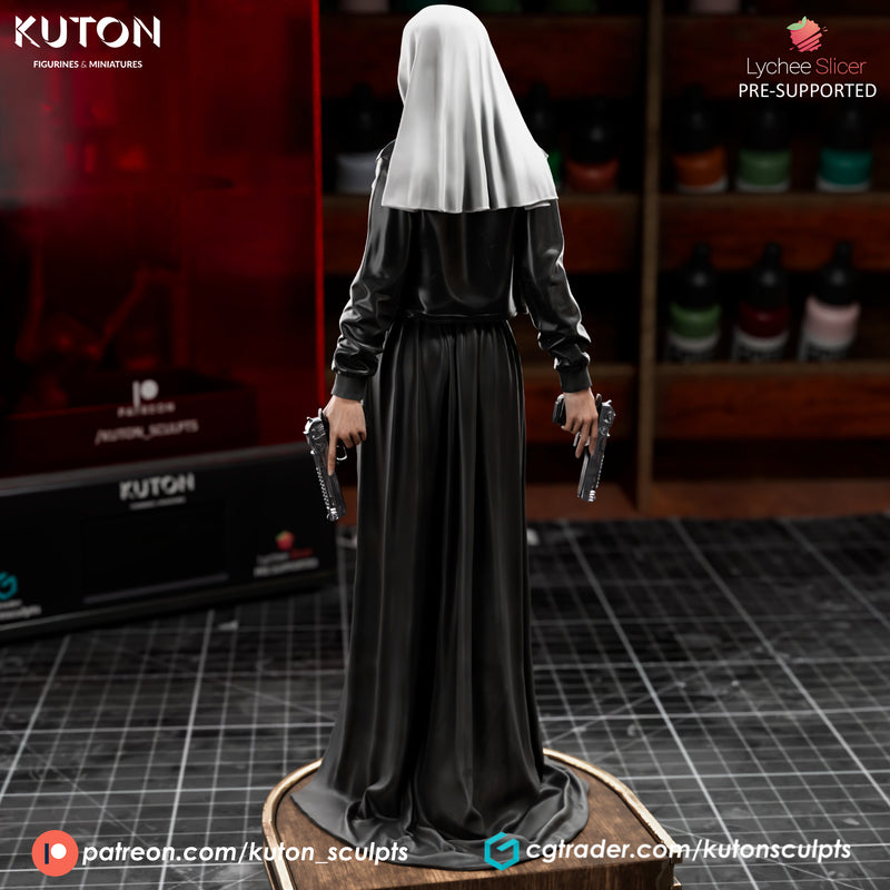 Warrior Nun - 3D Print