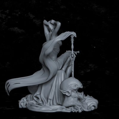 Beatrice, Paladin's Rest - 3D Print