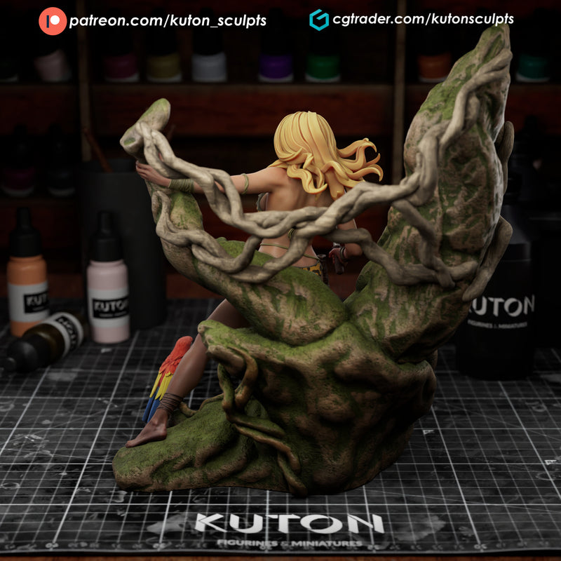 Jungle Girl - 3D Print