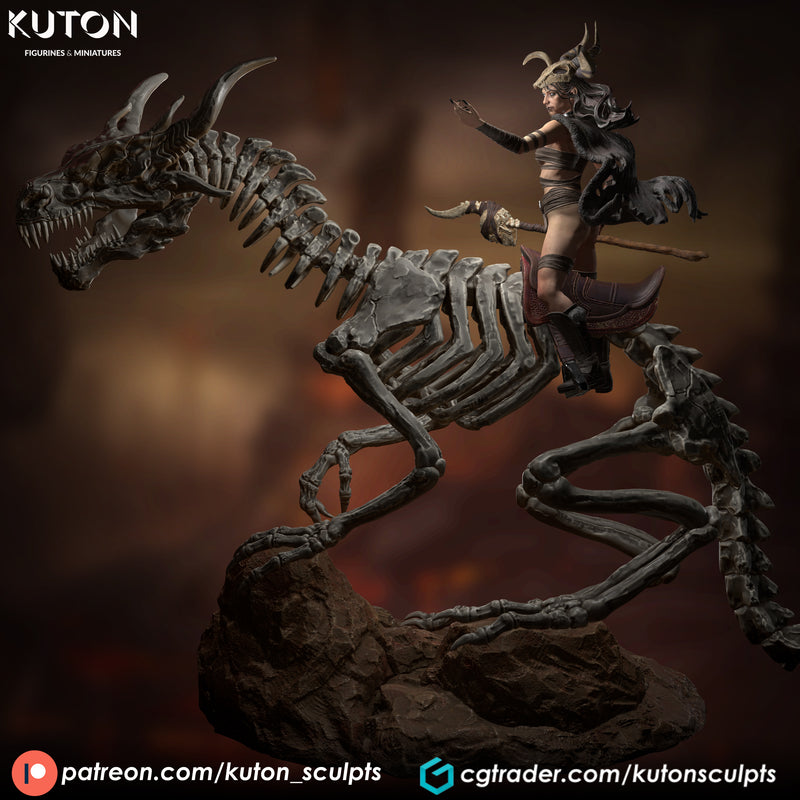 Zaya, Death Bringer - 3D Print