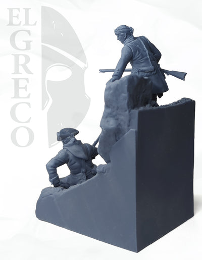 The Scouts, 1763 - 54mm - 3D Print