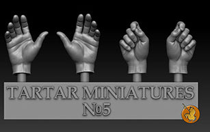 Hands no. 5 (1:35 scale)