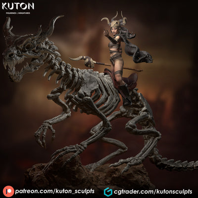 Zaya, Death Bringer - 3D Print